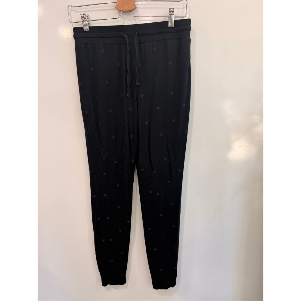 Splendid Heart Embroidered Jogger Lounge Pants‎ S